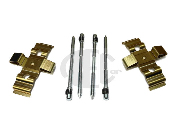 Front Brake Pads Springs & Pins Kit Brembo | Abarth 500 595 695