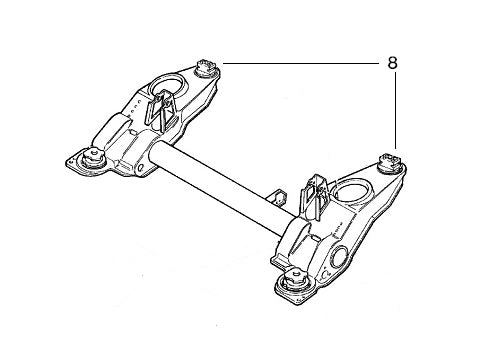 Rear Subframe Rear Bush