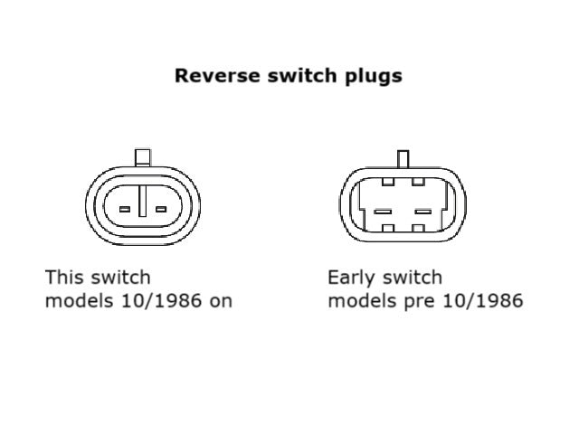 Reverse Light Switch | Delta HF 10/86-
