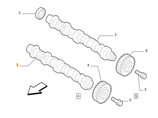 Camshaft Oil Seal | Abarth Punto