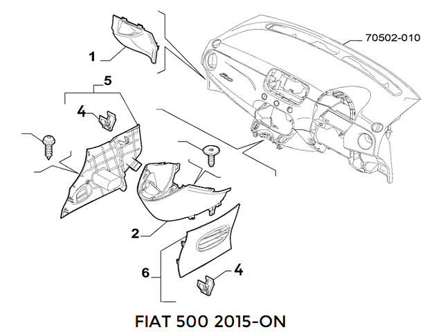 Clip Dashboard/Console Trim