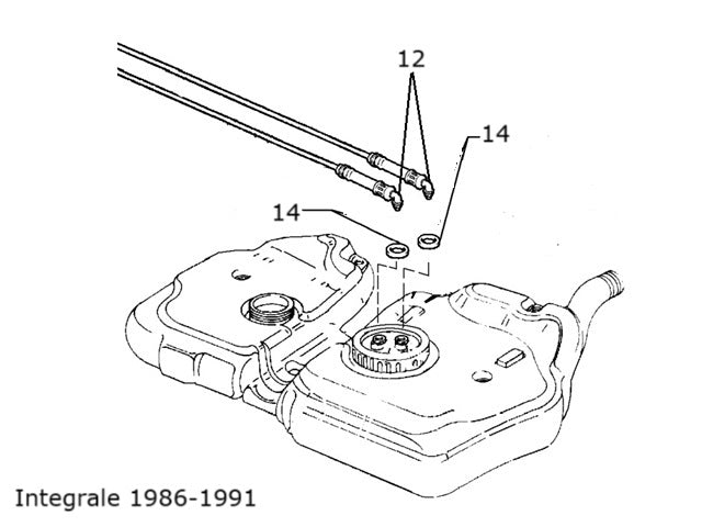 Fuel Elbow Connector O Ring | Integrale
