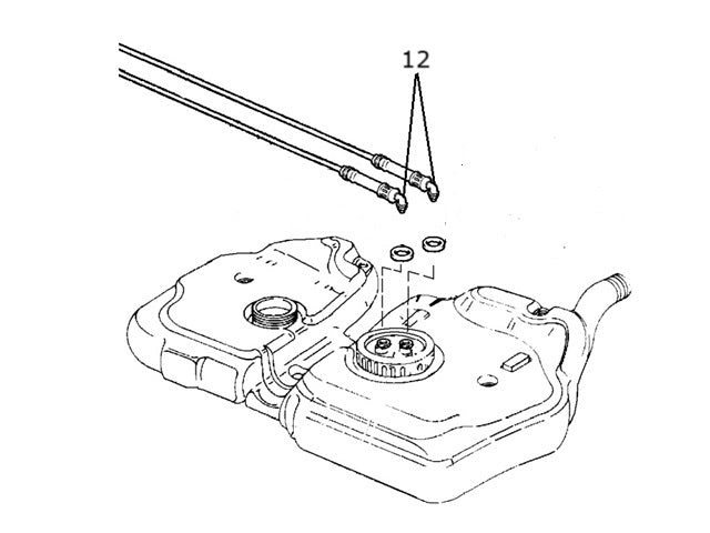 Fuel Elbow Connector Set | Delta HF