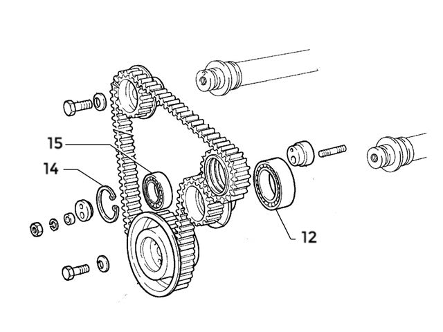 Idler Bearing Cam Belt | Integrale