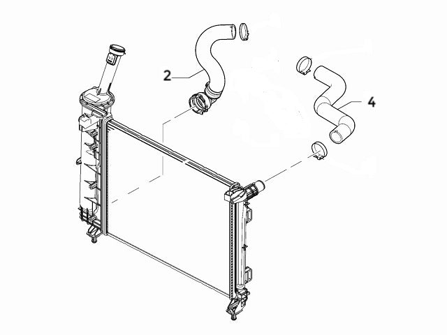 Top Radiator Hose | Panda