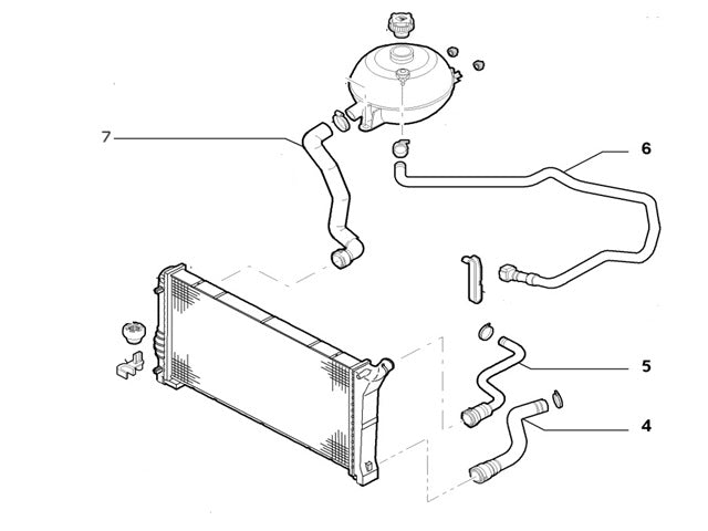 Bottom Radiator Hose | Panda 100HP