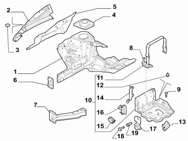 Plug Fitch Panel | Abarth 500 595 695