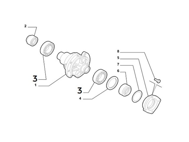 Differential Bearing | Delta HF