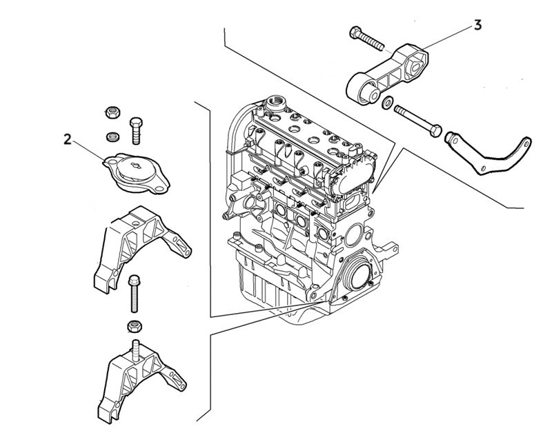 Engine Mount Left