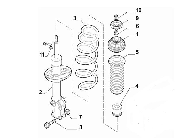 Front Shock Absorber Protection Boot