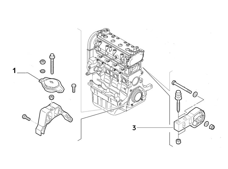 Engine Mount Left