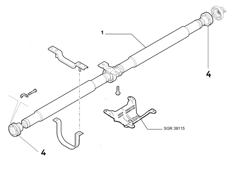 Prop Shaft Joint Kit