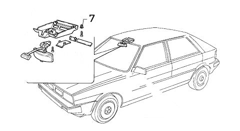 Clip Various Interior/Front Grille | Integrale