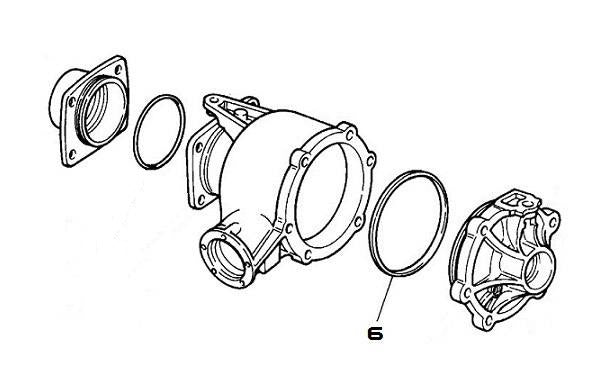 Left Rear Differential O Ring | Integrale