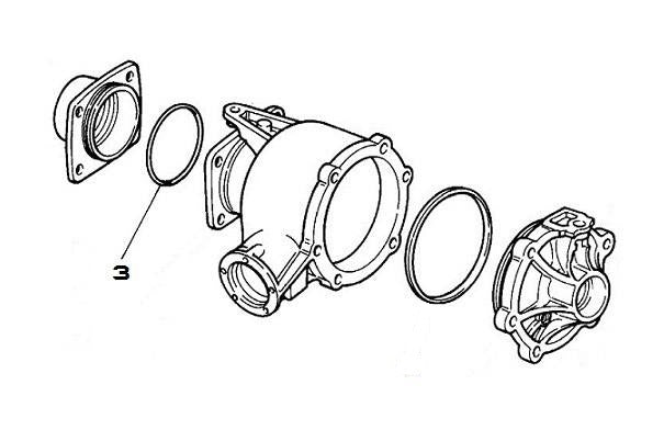 Right Rear Differential O Ring | Alfa Romeo 155 Q4