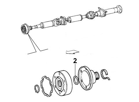 Prop Shaft Joint Lock Washer | Alfa Romeo 155 Q4
