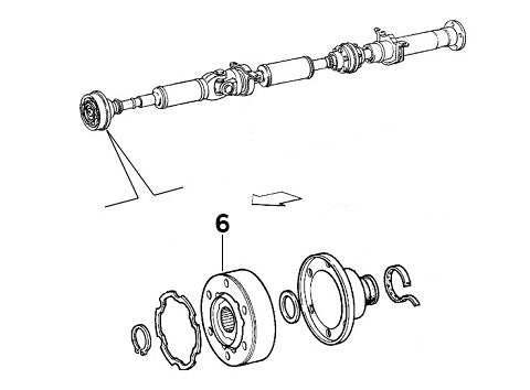 Prop Shaft Joint | Alfa Romeo 155 Q4