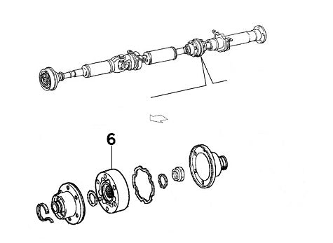 Prop Shaft Joint | Alfa Romeo 155 Q4