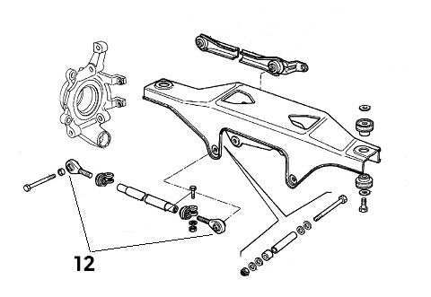 Bush Rear Track Rod | Integrale