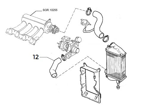 Turbo/Intercooler Hose | Delta HF