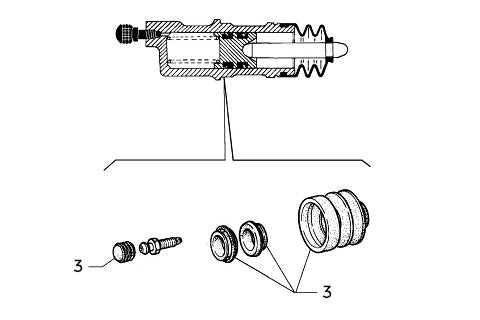 Seal Kit Clutch Slave Cylinder | Integrale