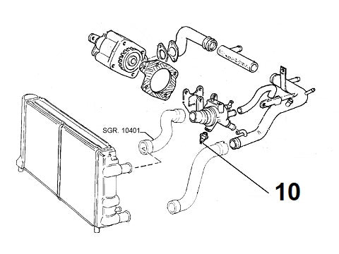 Water Temperature Sender | Alfa Romeo 155 Q4