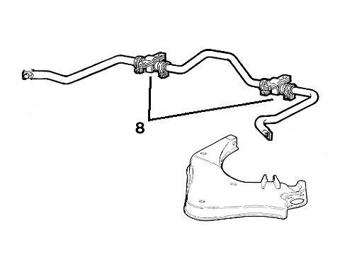 Powerflex Bush Set Front Anti-Roll Bar Inner | Integrale