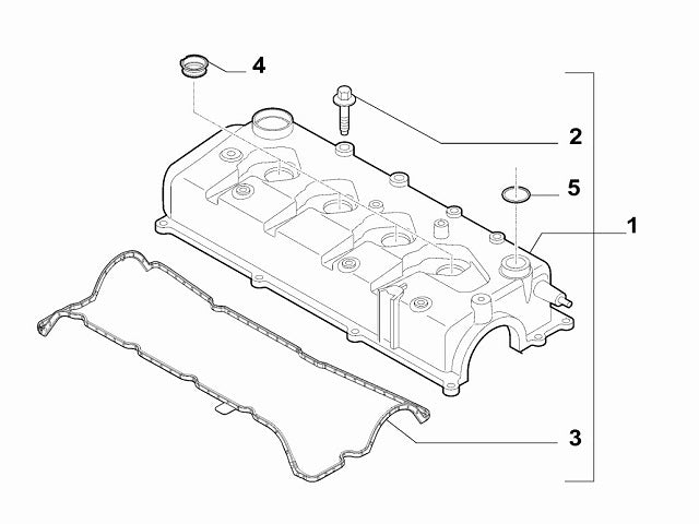 Cam Cover Gasket Set | Fiat Abarth 124 Spider