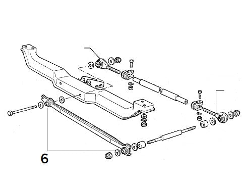 Bush Rear Lateral Arm | Delta HF