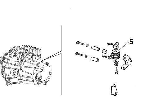 Powerflex Bush Gearbox/Engine Mount | Delta HF