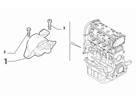Engine Mount Right | Abarth Punto