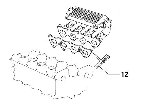 Inlet Manifold Stud | Integrale 16V
