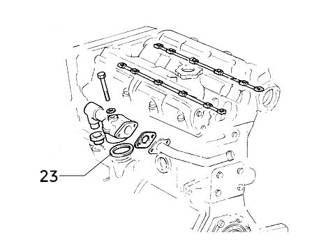 Oil Breather Base Gasket | Integrale