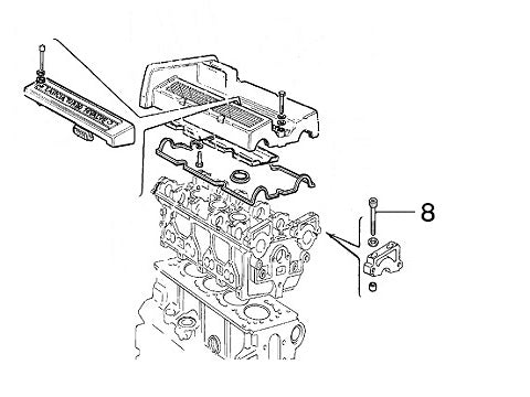 Bolt Front Camshaft Cap | Integrale 16V