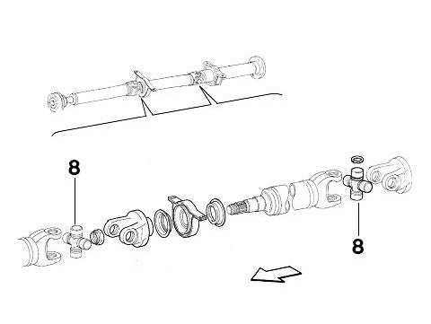 Prop Shaft U-Joint | Integrale