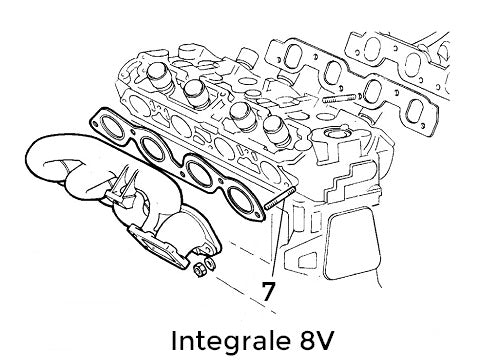 Exhaust Manifold Stud | Integrale