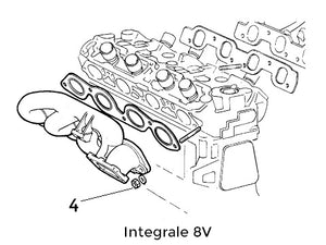 Nut Exhaust Manifold | Integrale