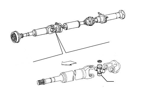 Prop Shaft U-Joint | Alfa Romeo 155 Q4