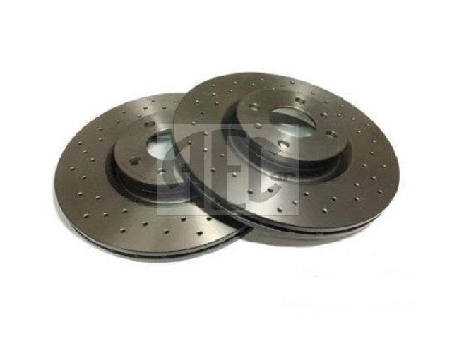 Brake Disc Front-Axle Pair | Abarth 500 595 SS