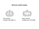 Reverse Light Switch | Delta HF 10/86-