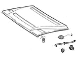 Clip Bonnet Stay Rod | Integrale