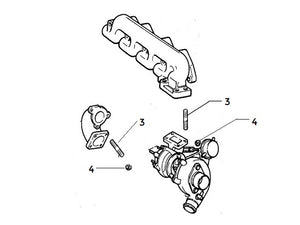 Nut Turbo Elbow & Exhaust Manifold | Integrale