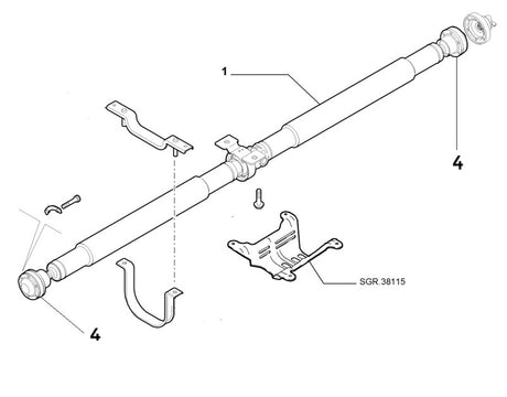 Prop Shaft Joint Kit
