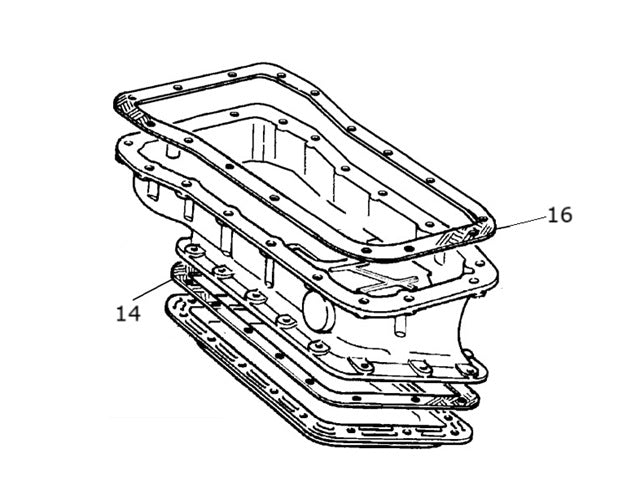 Sump Pan Gasket | Alfa Romeo 155 Q4