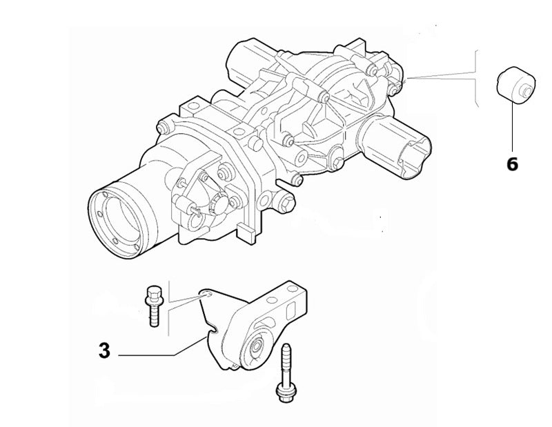 Rear Differential Mount Bush