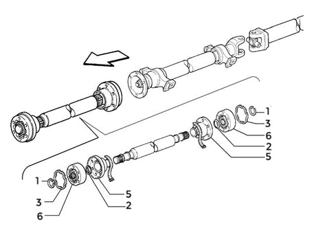 Prop Shaft Joint Gasket | Fiat Panda 4x4