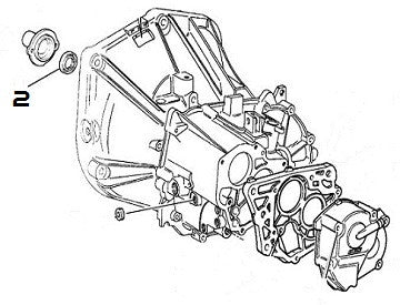Oil Seal (Gearbox Input Shaft) - AE CAR - 2