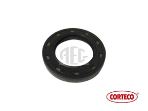Oil seal gearbox differential drive shaft transmission Lancia Delta Integrale & Evolution, O.E. Part Number: 40004580. eft near side rear oil seal. Corteco part number 12012672