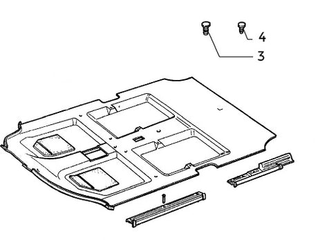 Button Clip Carpet,Seats | Delta HF