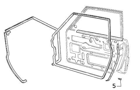Button Clip Door Trim